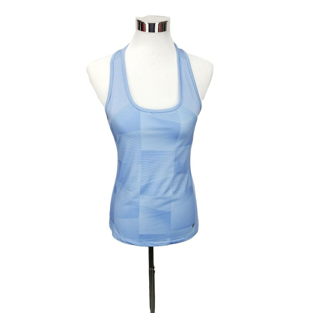 Fila Powder Blue Size Medium Racerback Tank‎ Top